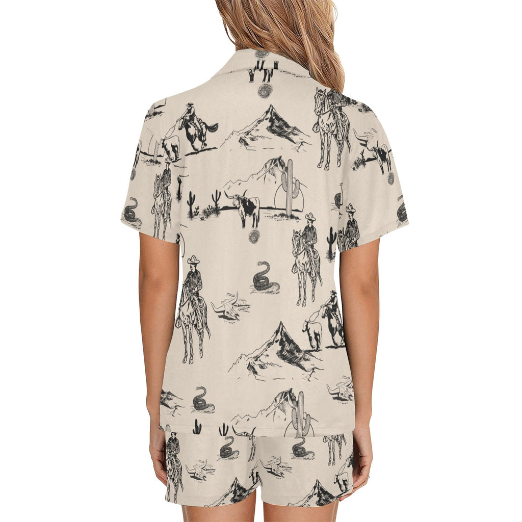 Baha Ranch Cowboy Ranch Women's Western Pajama Set by Baha Ranch Western Wear - product image 7