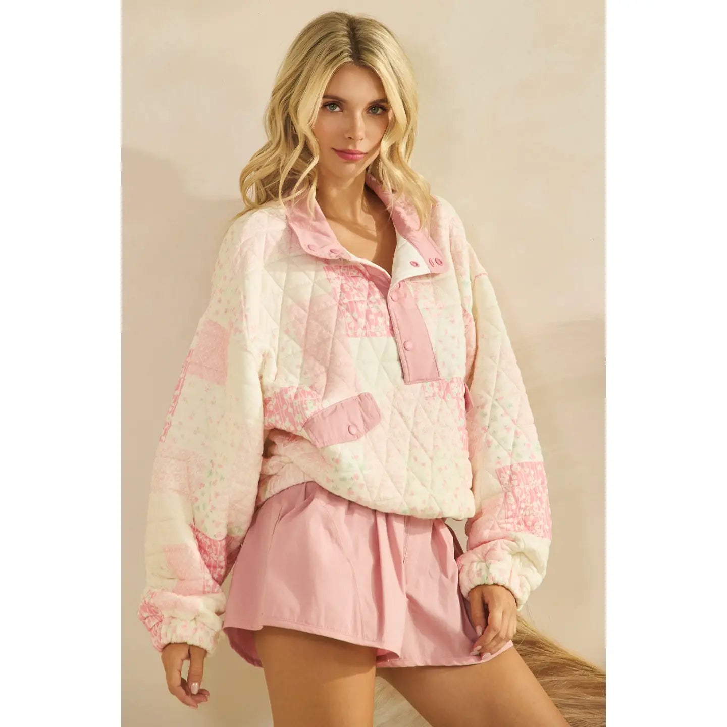 Minnie Quilted | Pullover