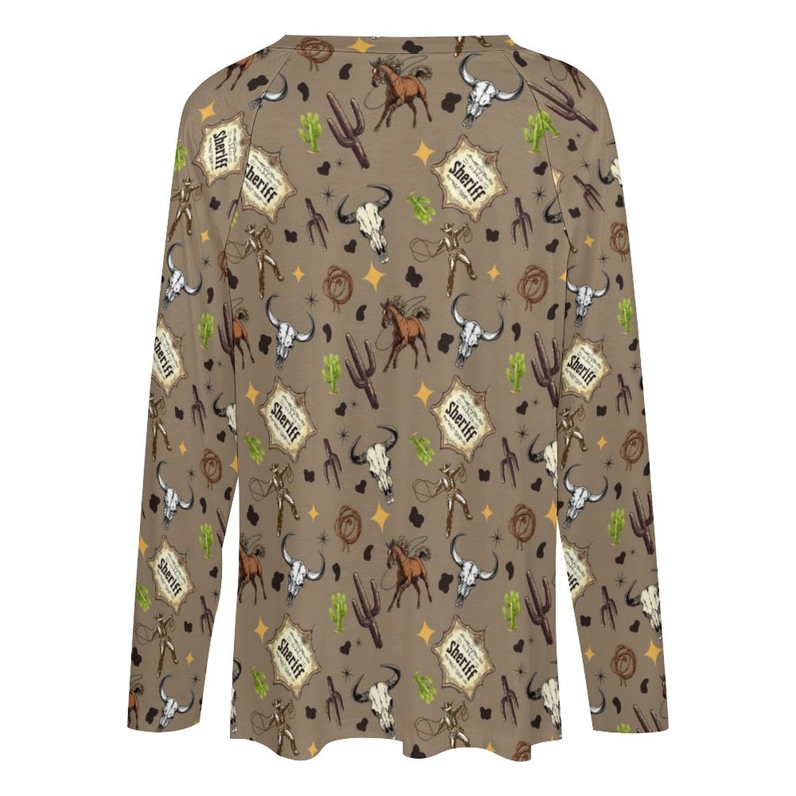 Baha Ranch Western Print Long Sleeve Top by Baha Ranch Western Wear - product image 3