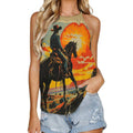 Baha Ranch Sunset Cowboy Tank Top by Baha Ranch Western Wear - product image 2