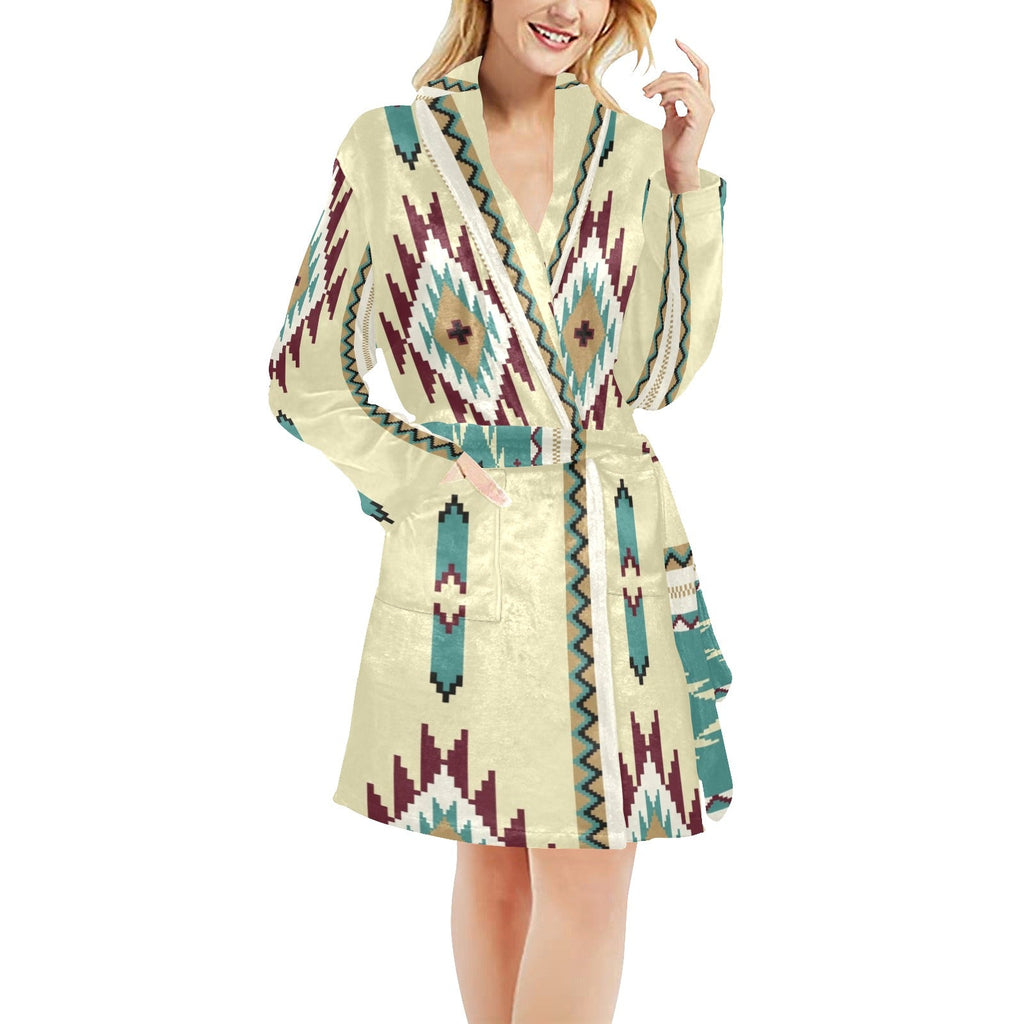 Baha Ranch Taos Aztec Women's Bath Robe by Baha Ranch Western Wear - product image 6