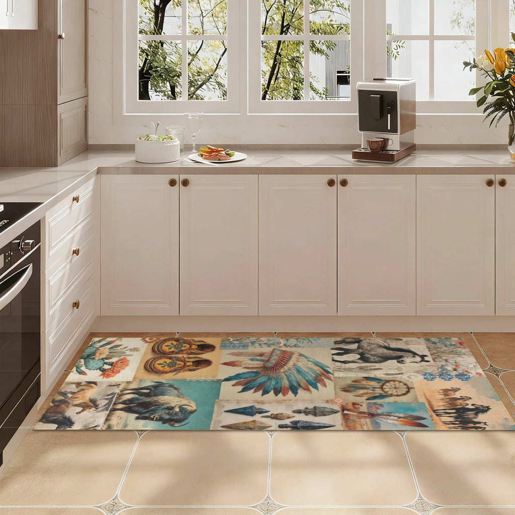 Baha Ranch Bohemian Southwest Floor Rug Runner Indoor 60" x 22" Made in America by Baha Ranch Western Wear - product image 8