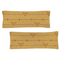 Baha Ranch Barbwire Longhorn Body Pillow Made in America by Baha Ranch Western Wear - product image 3