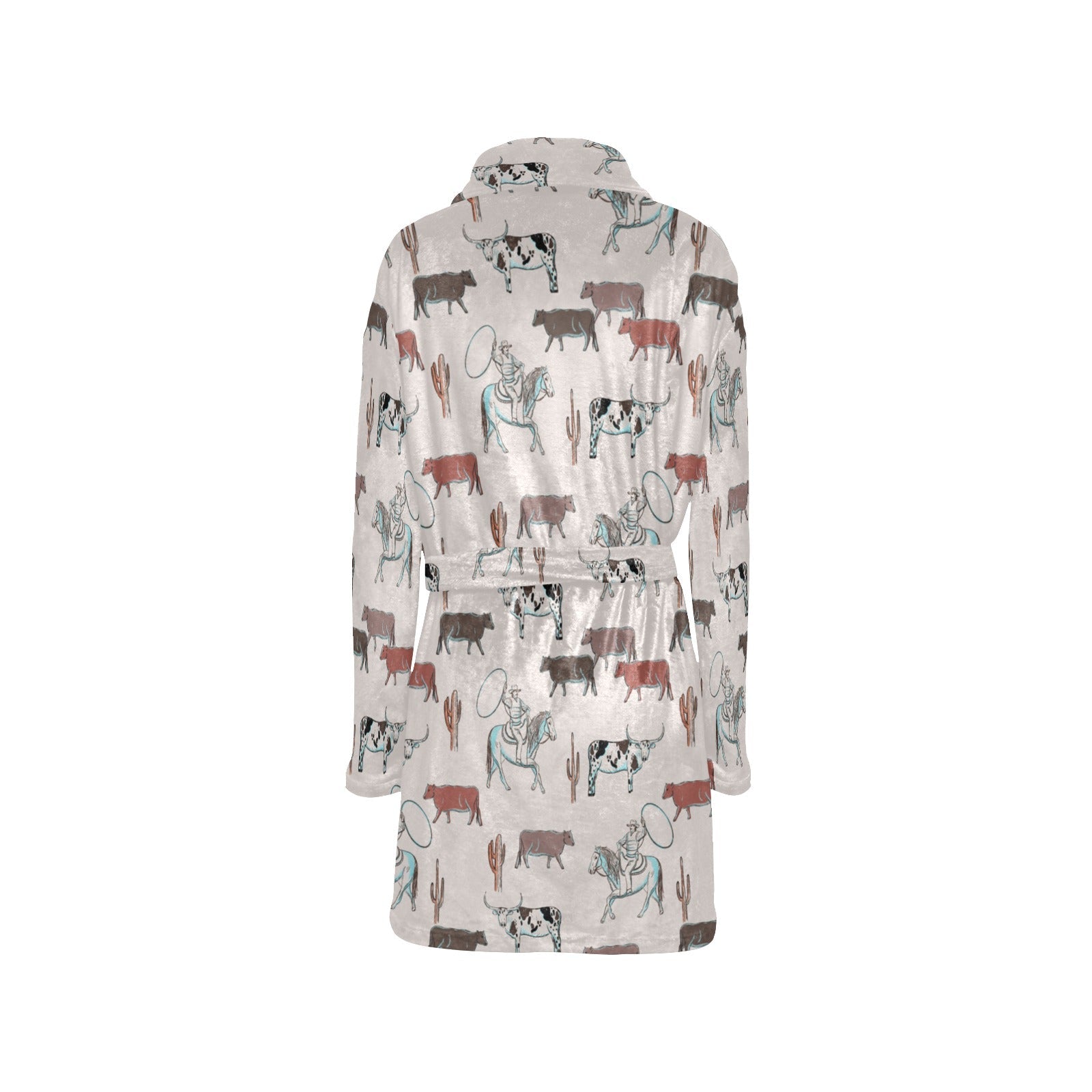 Baha Ranch Cattle Drive Women's Western Bath Robe by Baha Ranch Western Wear - product image 4