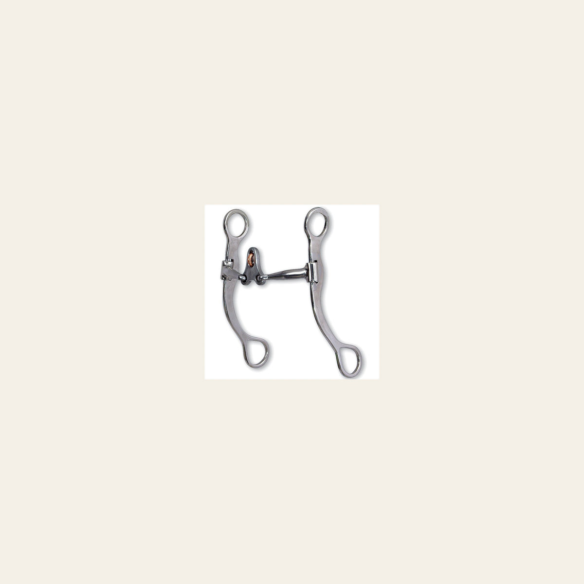 7 1/2" Classic Equine Performance Series Ring Gag Twisted Wire Horse Mouth Bit