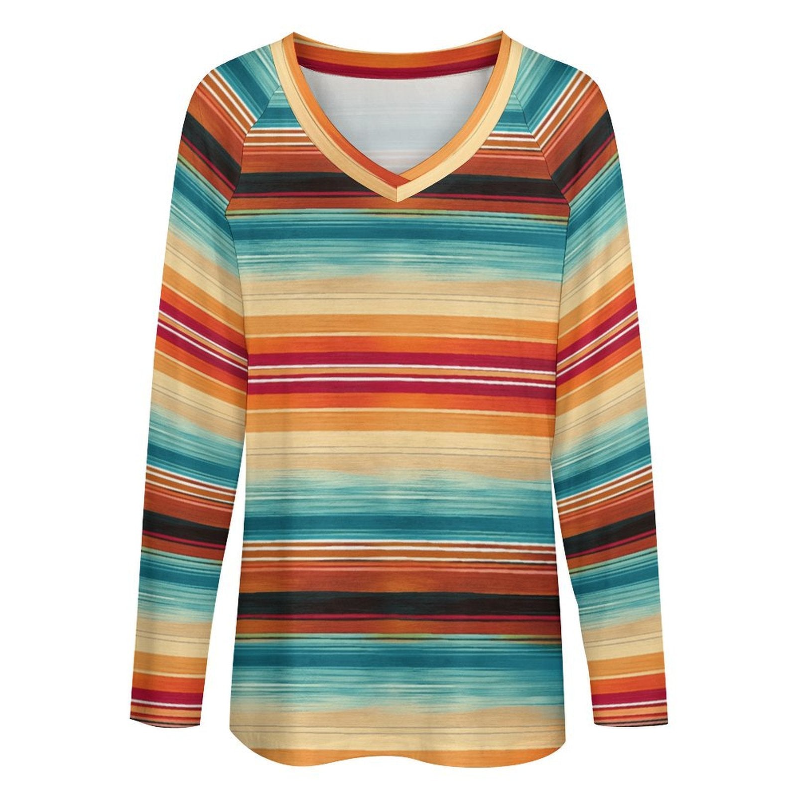 Baha Ranch Long Sleeve Southwestern Serape Top by Baha Ranch Western Wear - product image 3