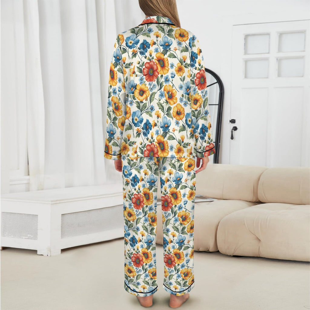 Baha Ranch Colores De Mexico Spring Florals Satin Pajamas by Baha Ranch Western Wear - product image 4