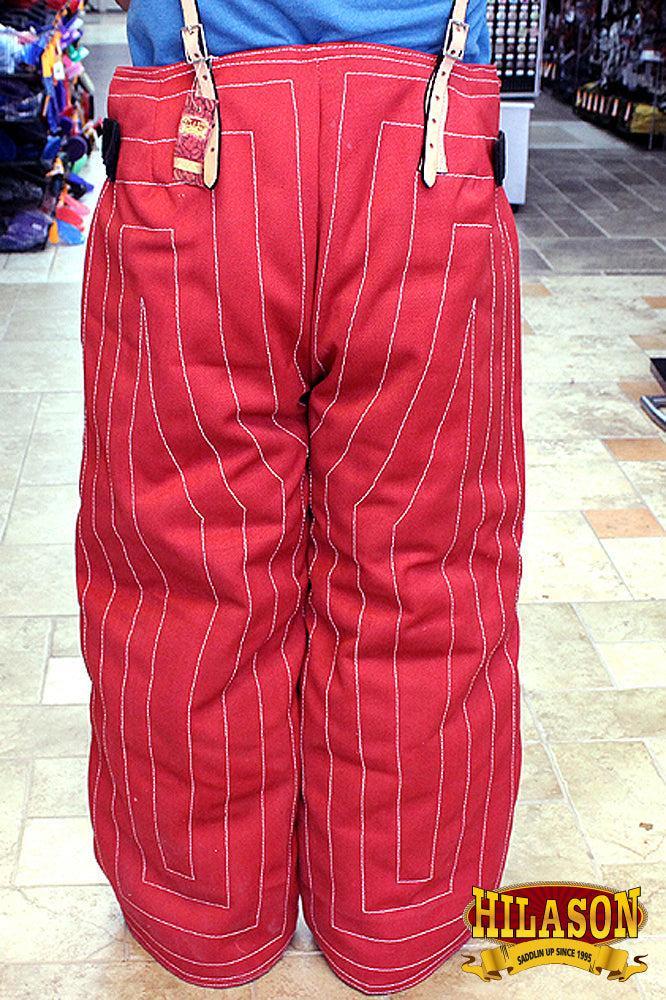 Hilason Police Dog Training Bite Suit Pant, Red