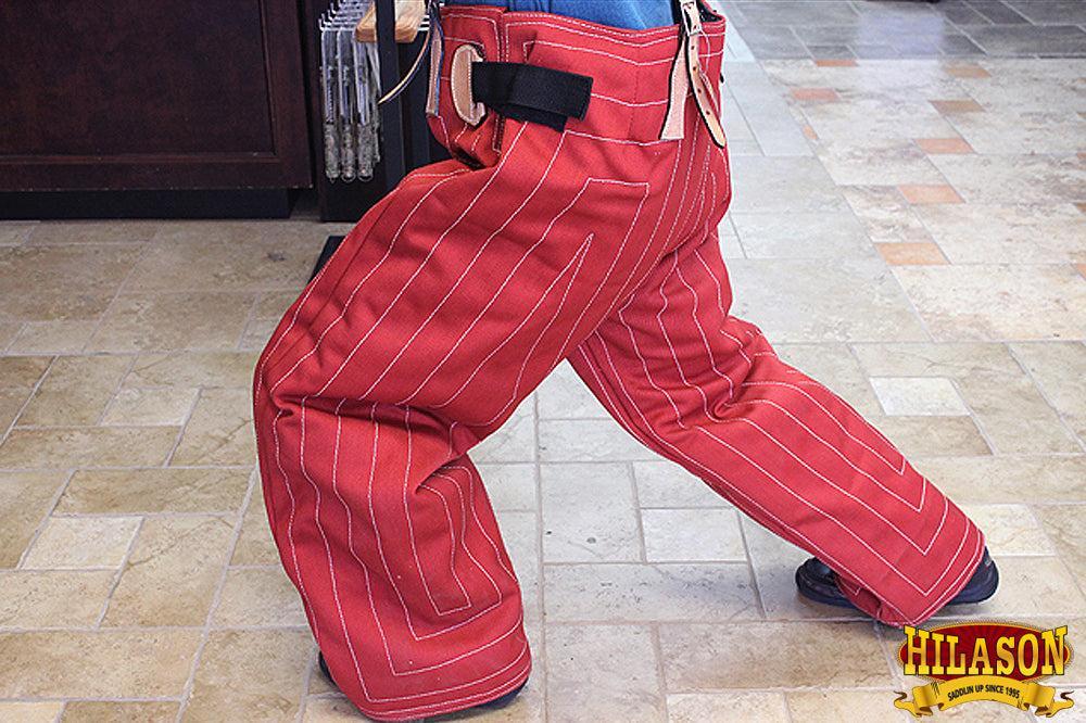 Hilason Police Dog Training Bite Suit Pant, Red