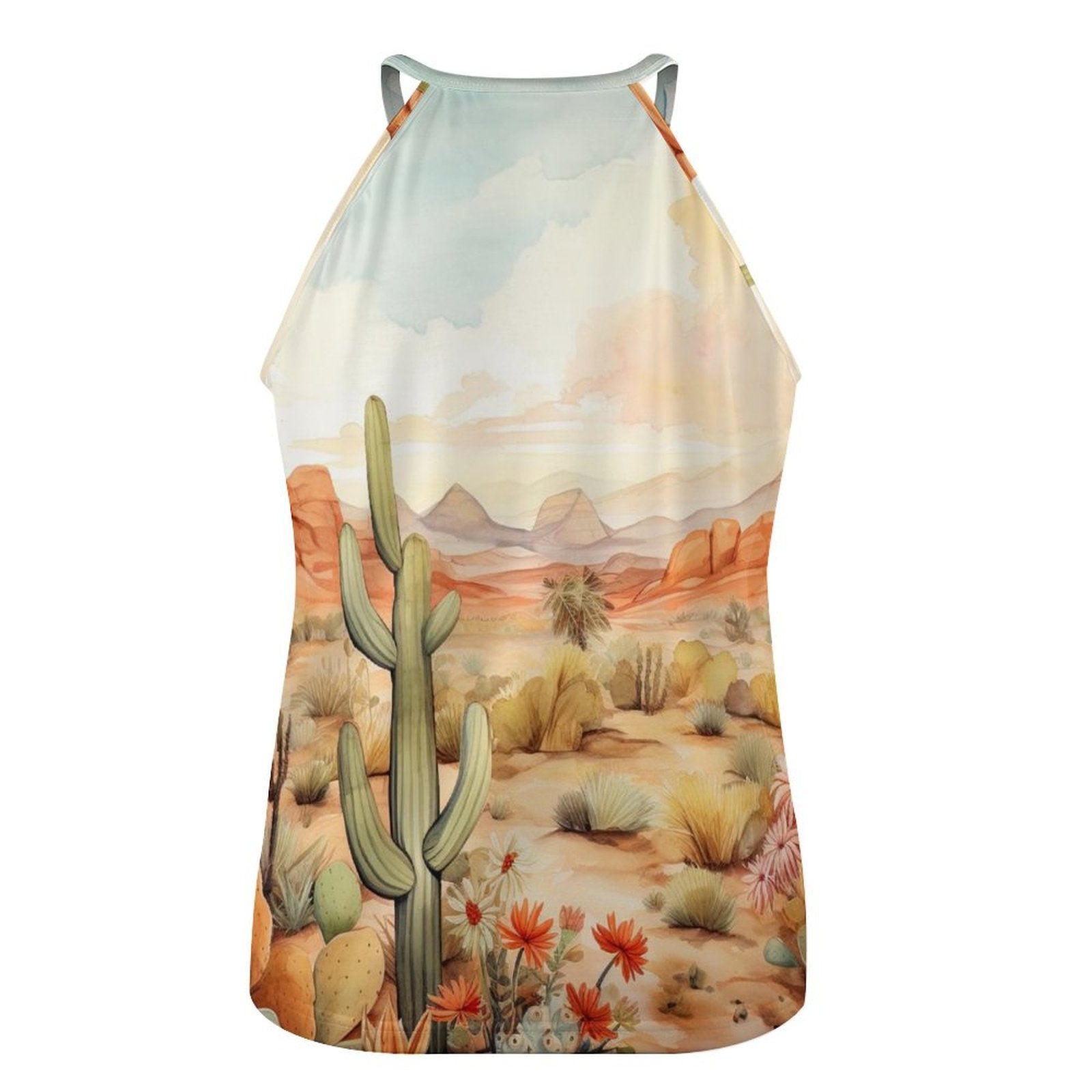 Baha Ranch Cactus Desert Women's Tank Top by Baha Ranch Western Wear - product image 4
