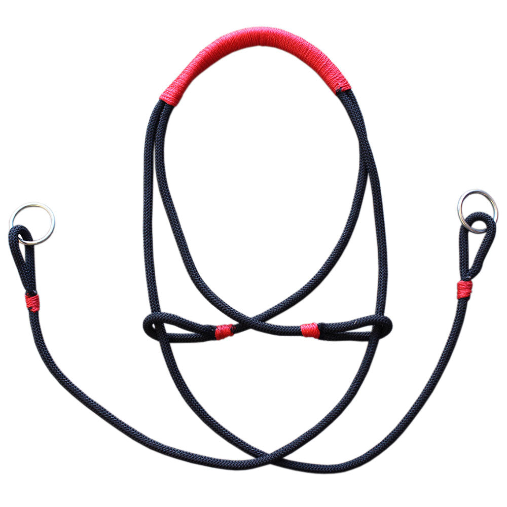 Hilason Bitless Bridle Hackamore Bosal Horsemanship Equestrian Horse Tack
