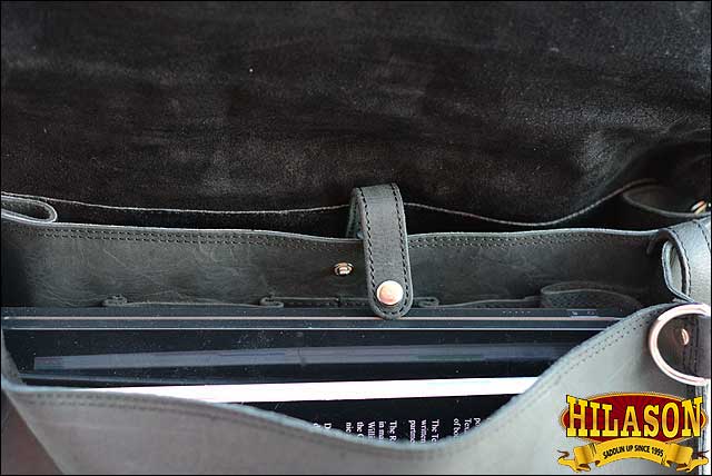 Handmade Buffalo Leather Convertible Briefcase Backpack Laptop Bag