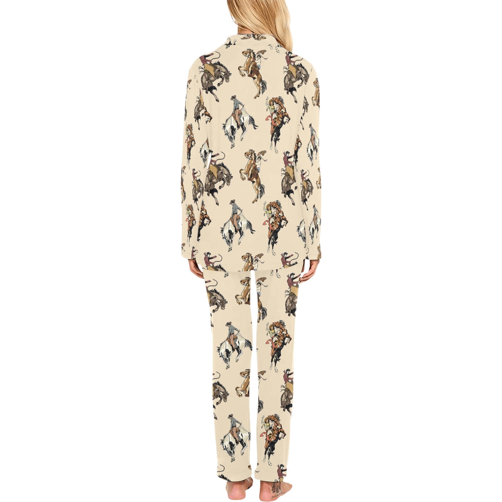 Baha Ranch Vintage Cowgirl Women's Western Pajama Set by Baha Ranch Western Wear - product image 2
