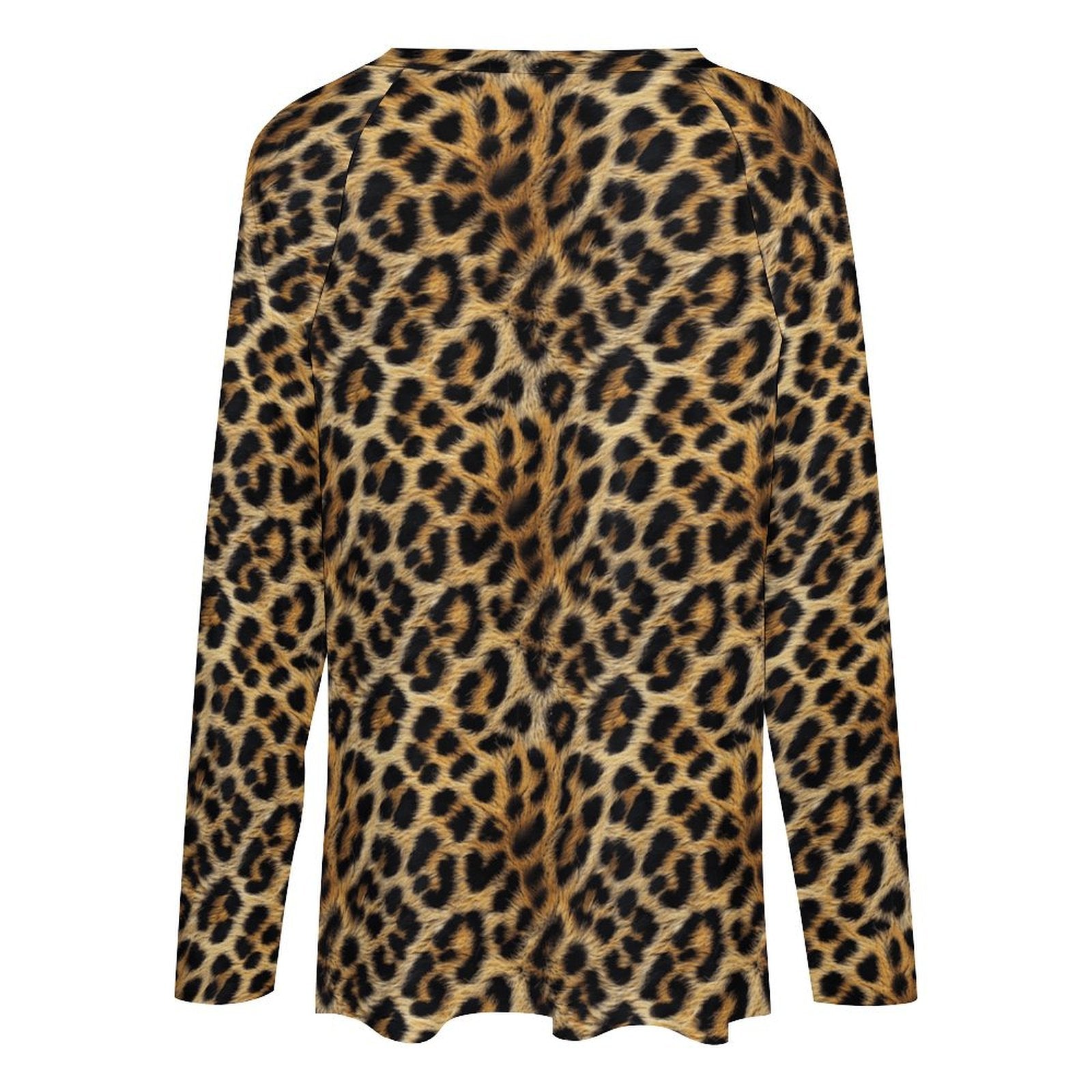 Baha Ranch Retro Pop Western Leopard Cowgirl Long Sleeve Top by Baha Ranch Western Wear - product image 4