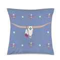 Baha Ranch Velvety Soft Southwest Longhorn Zia Pillow Cover Made in America by Baha Ranch Western Wear