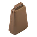 HILASON 6-3/4" Kentucky Cow Bell – Heavy Duty Metal Livestock Bell with Handle Brown