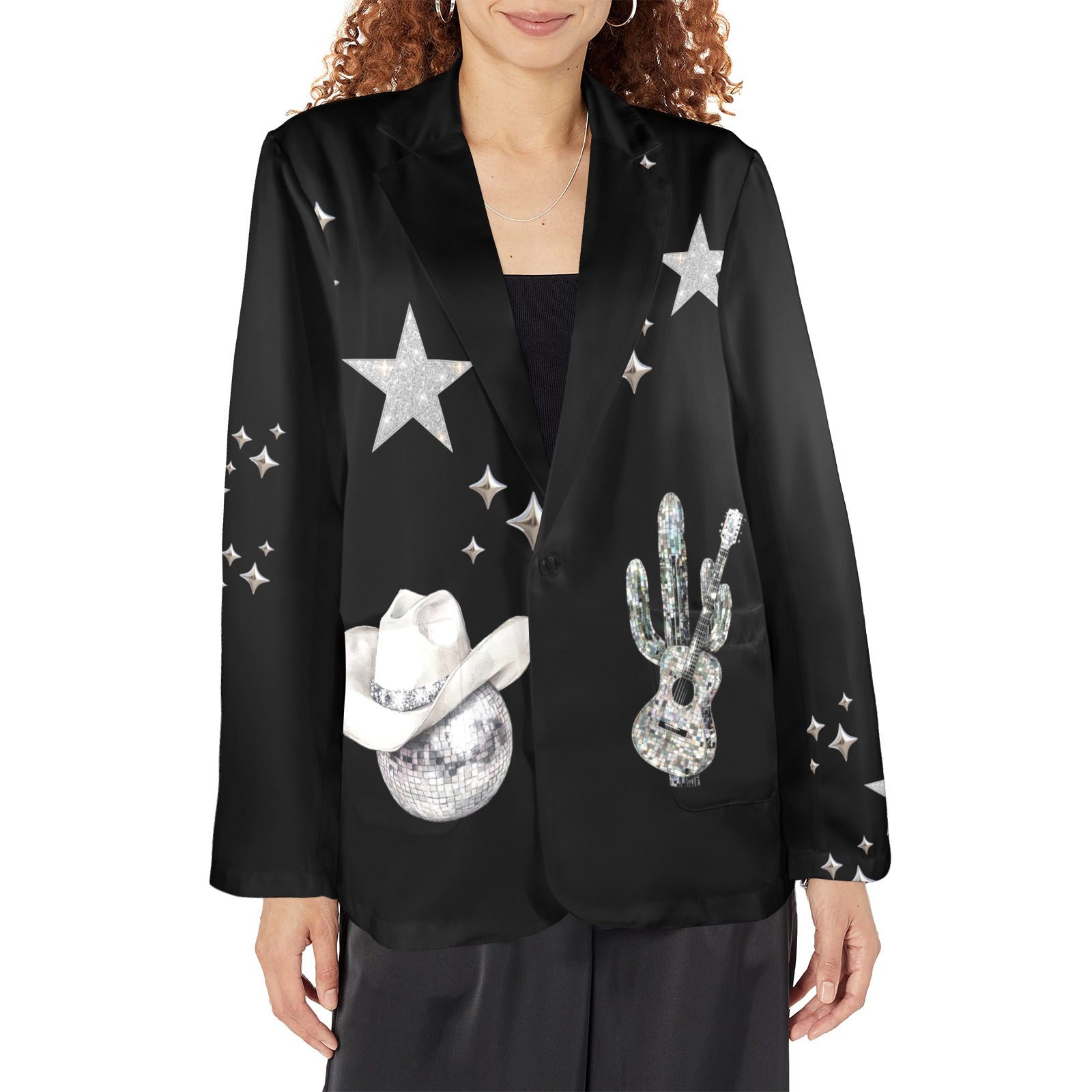 Baha Ranch Rhinestone Cowgirl Yeehaw Blazer by Baha Ranch Western Wear - product image 3