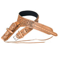 Hilason Western Right Hand Gun Holster Rig 44/45 Caliber Leather Cowboy