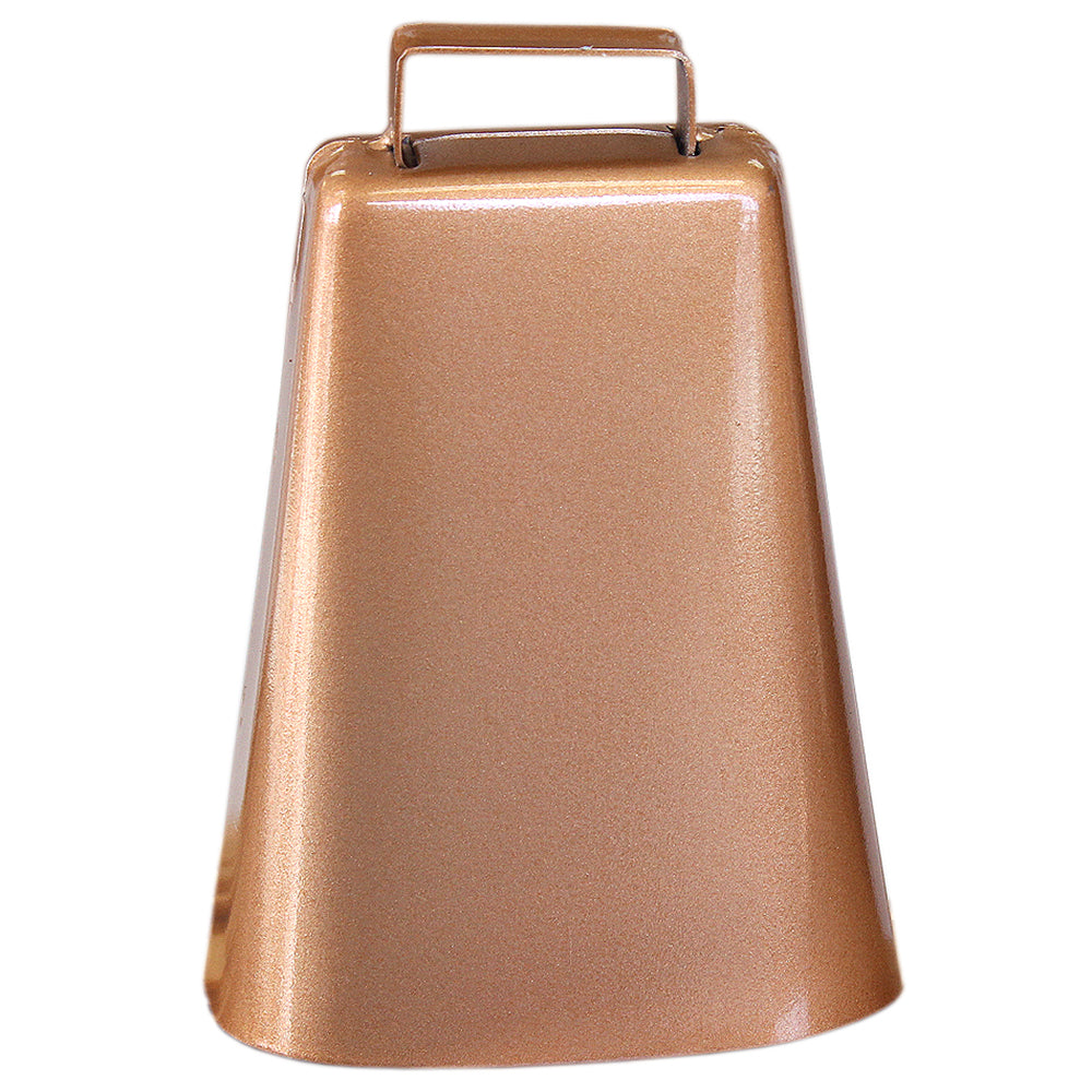 5" Hilason Western Pro Rodeo Junior Cow Bull Riding Kentucky Rope Bell Copper