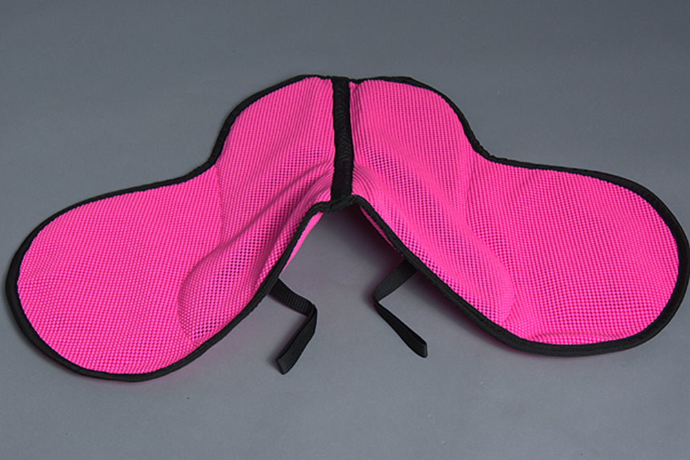 22 Inch Hilason Western Tack Horse Vented Pvc English Saddle Pad Pink
