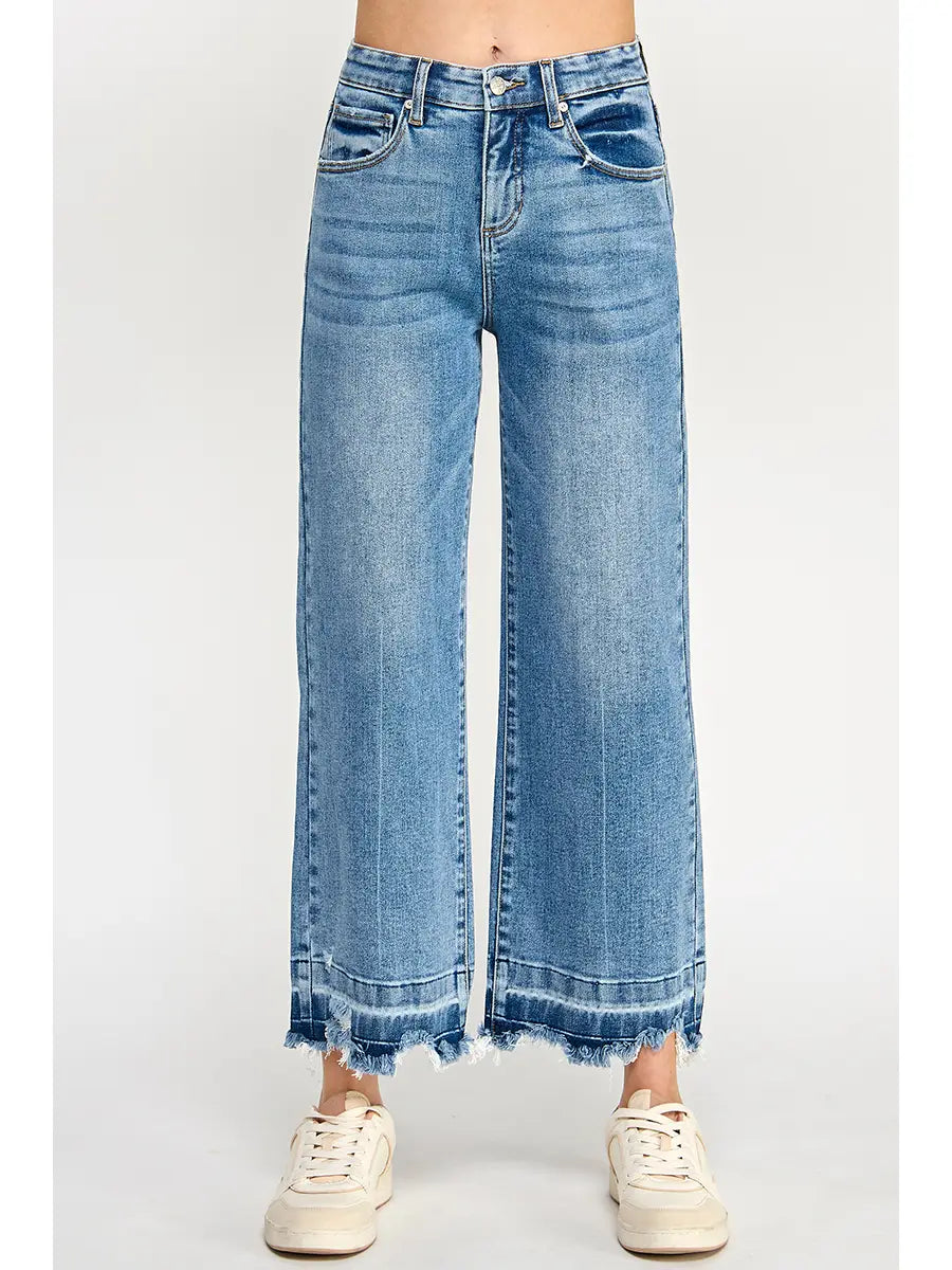 Quinn Raw Hem Denim | Jeans