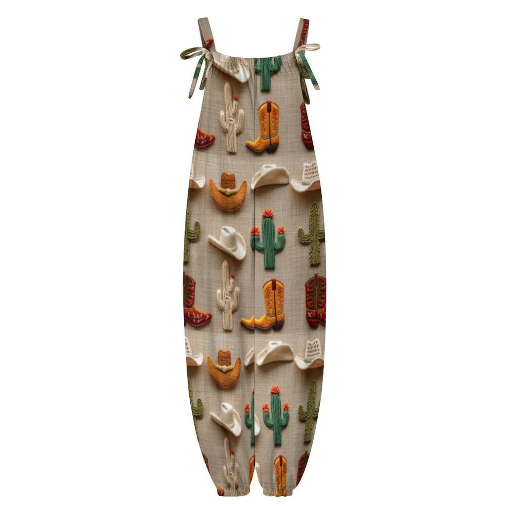 Baha Ranch Cactus Boots Hat Western Overalls Jumpsuit by Baha Ranch Western Wear - product image 5