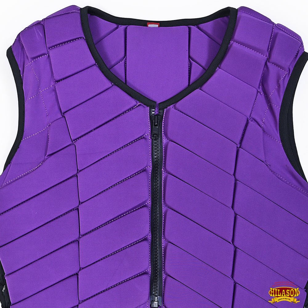 Lightweight Breathable Adult Riding Safety Vest for Eventing and Rodeo, Unisex Protection