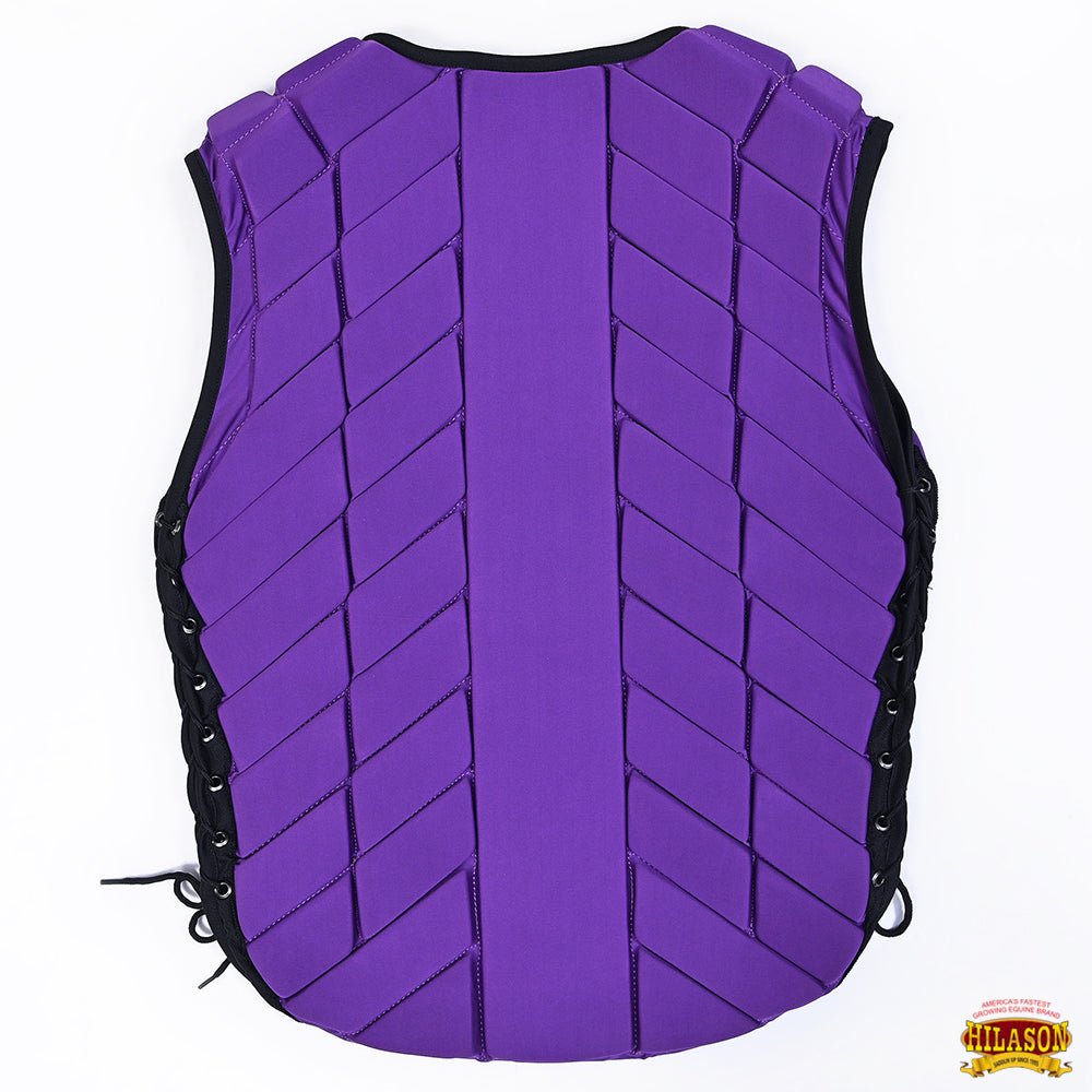 Lightweight Breathable Adult Riding Safety Vest for Eventing and Rodeo, Unisex Protection