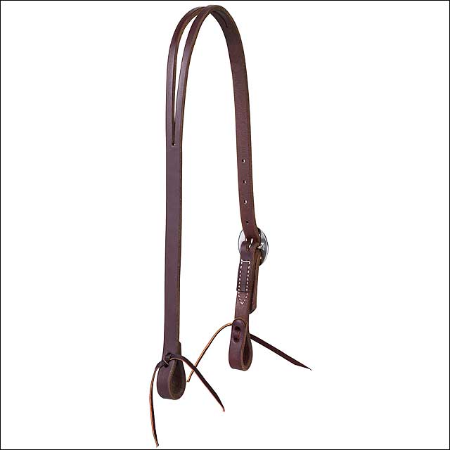 3/4" Weaver Leather Working Cowboy Split Ear Horse Headstall Golden Chestnut