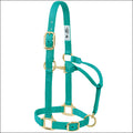 Weaver Nylon Heat Sealed Buckle Halter Adjustable Small Horse Emerald Green