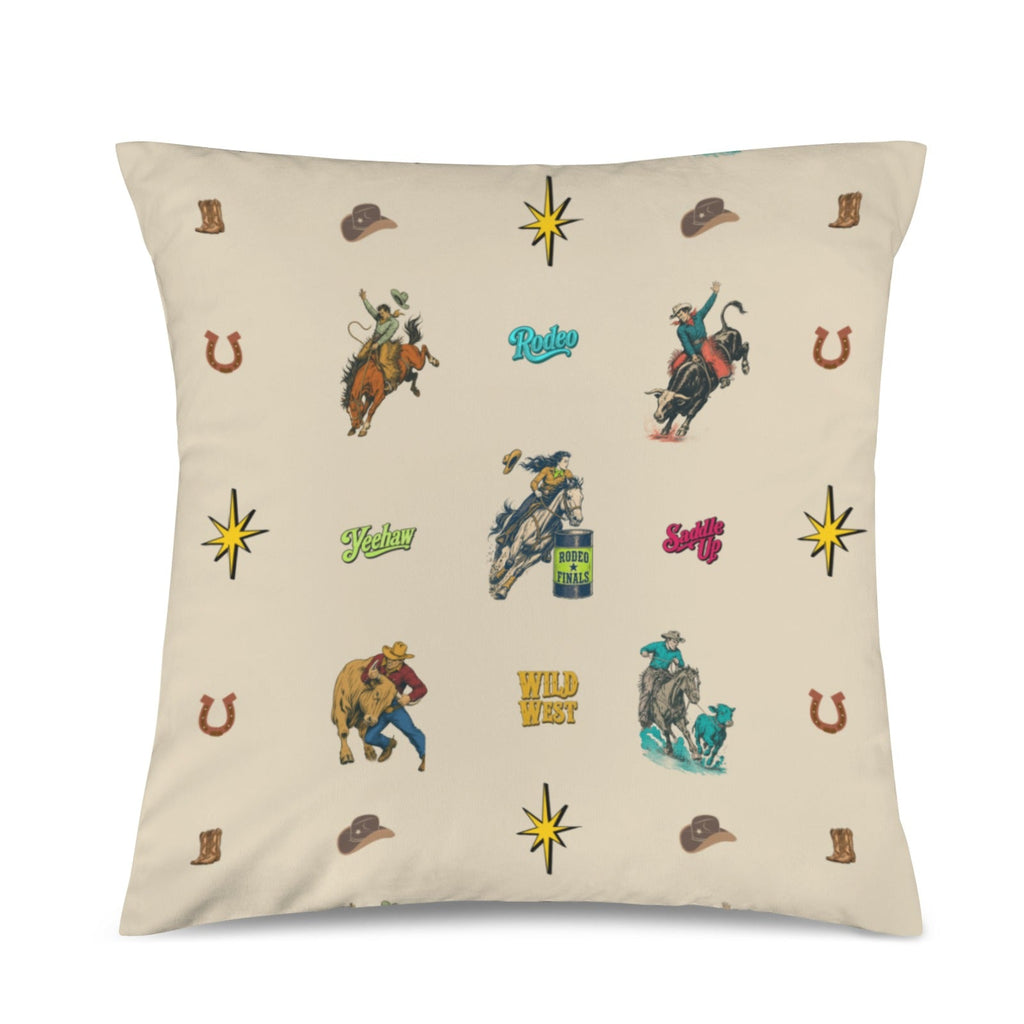 Baha Ranch The Last Round Up Throw Pillow Cover Made in America by Baha Ranch Western Wear - product image 2