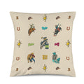 Baha Ranch The Last Round Up Throw Pillow Cover Made in America by Baha Ranch Western Wear - product image 2