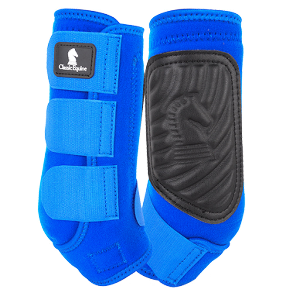 Classic Equine Classicfit Neoprene Horse Hind Leg Boots Pair Purple