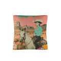 Baha Ranch Retro Pop Western Ride Cowgirl Pillow Case Made in America by Baha Ranch Western Wear - product image 2