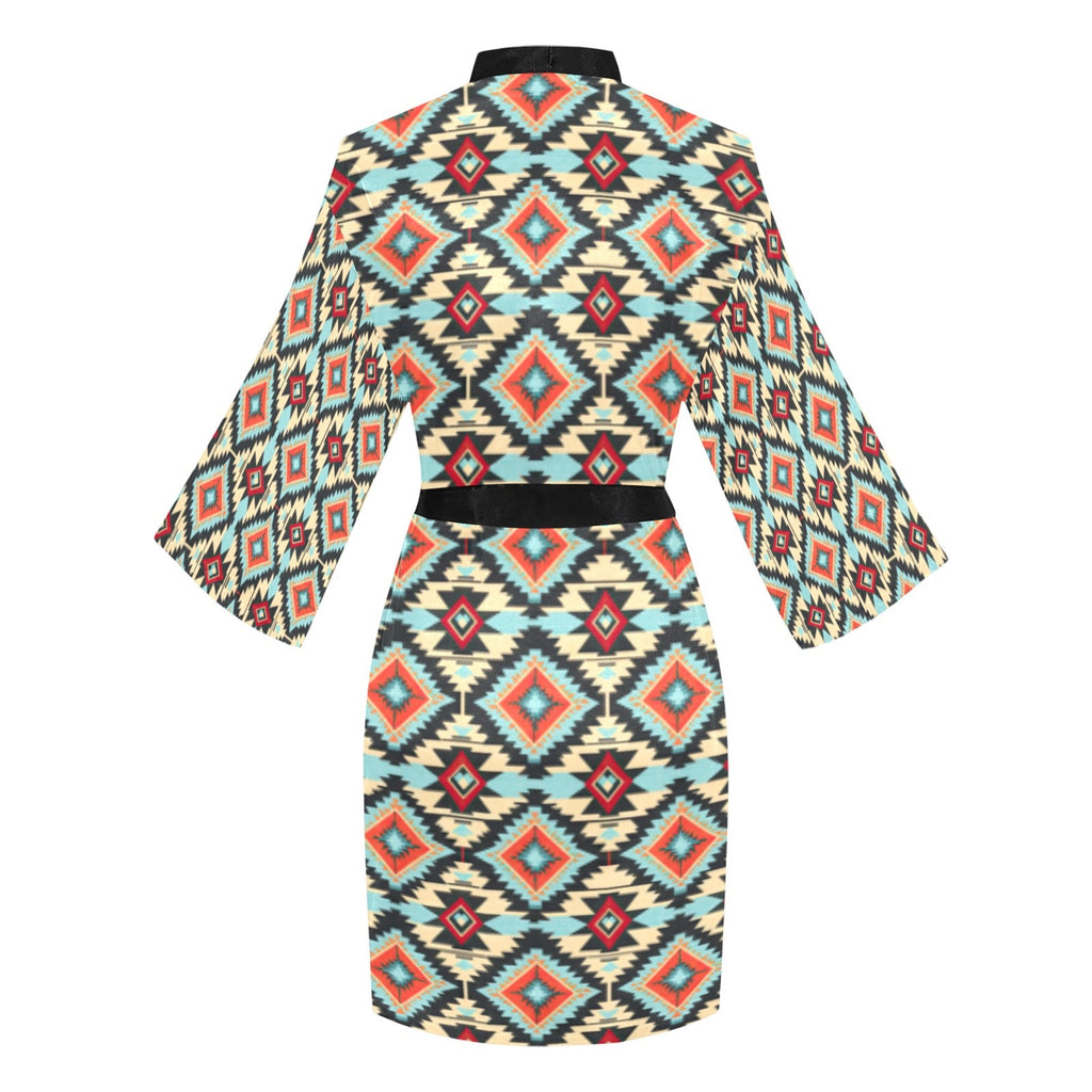 Baha Ranch Colorado Aztec Women's Lounge Kimono Robe by Baha Ranch Western Wear - product image 4