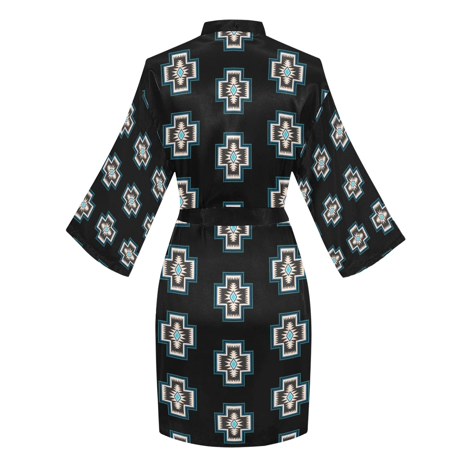 Baha Ranch Southwestern Cross Women's Lounge Kimono Robe by Baha Ranch Western Wear - product image 4