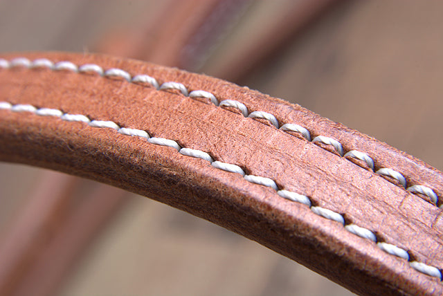 3/4 In. Hilltop Hermann Oak Leather Buckle Ends Cheeks Horse Browband Headstall