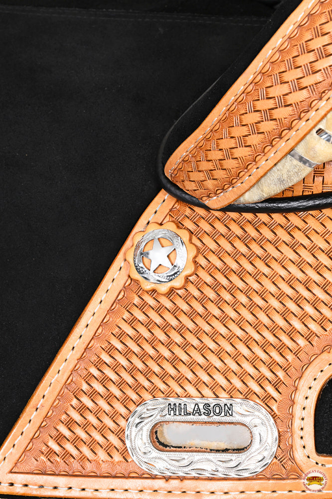 Hilason Western Horse Treeless Trail Barrel Saddle American Leather