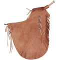Hilason Western Bull Riding Leather Chinks, Tan