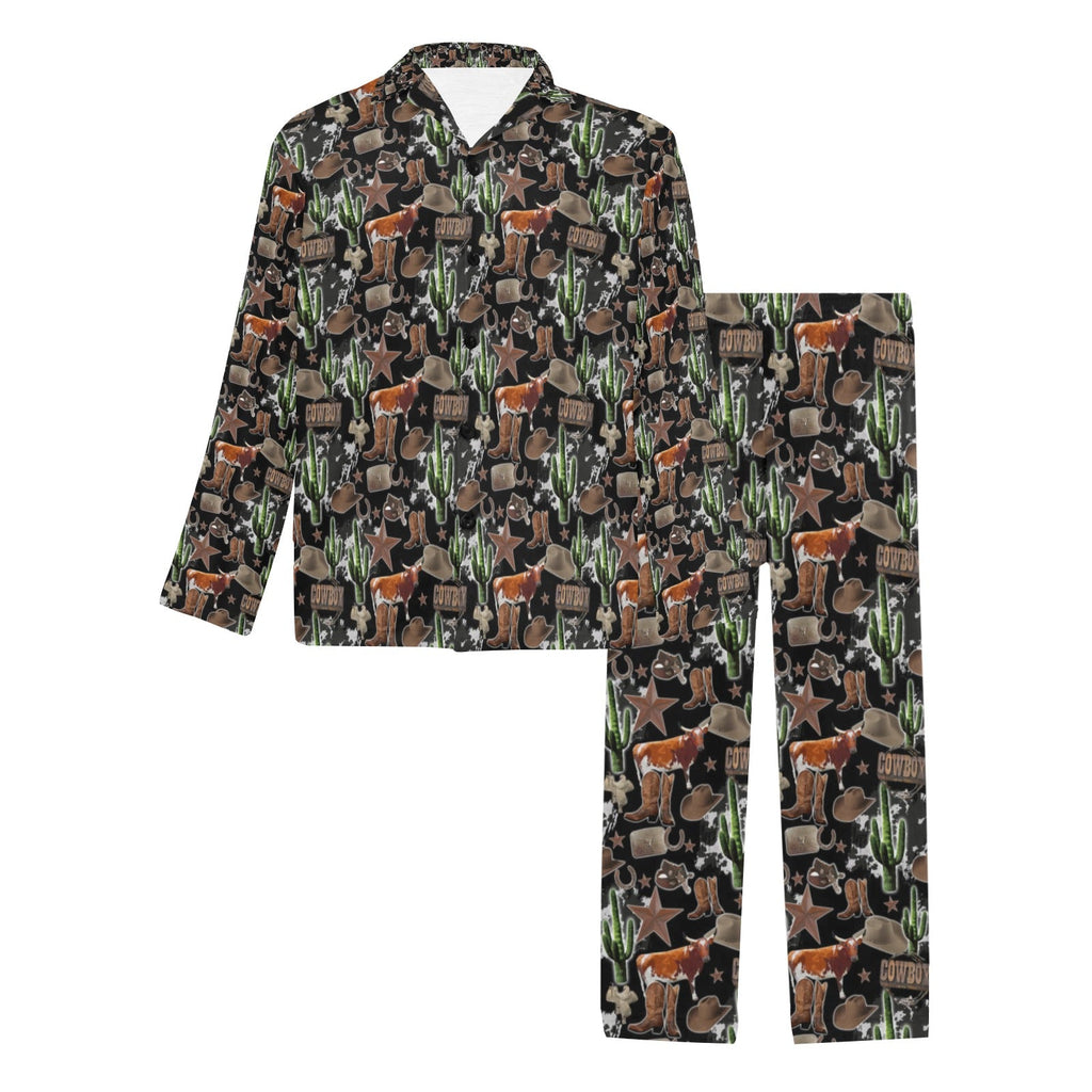 Baha Ranch Longhorn Ranch Men's Western Pajama Set by Baha Ranch Western Wear - product image 3