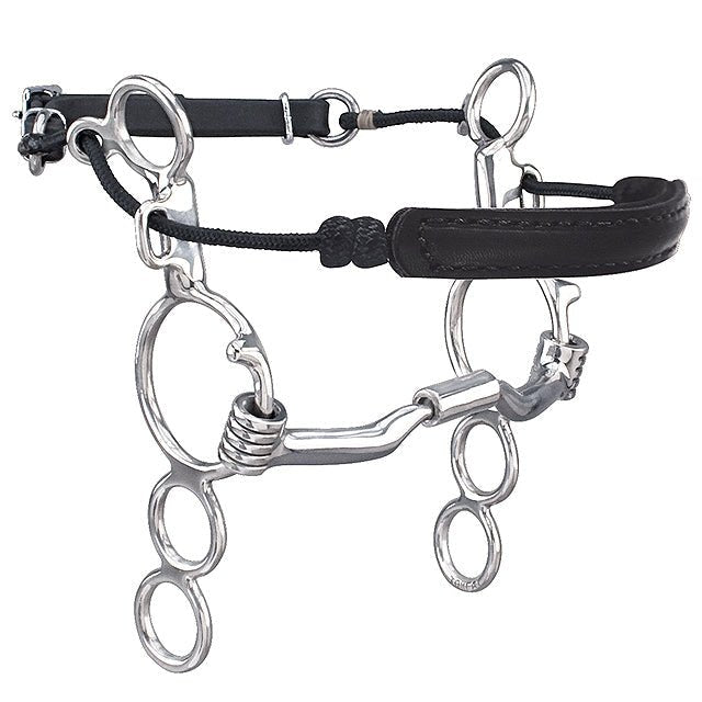 5" Toklat Myler 3 Ring Combination Mouth Bit 6" Shank Sweet Iron Low
