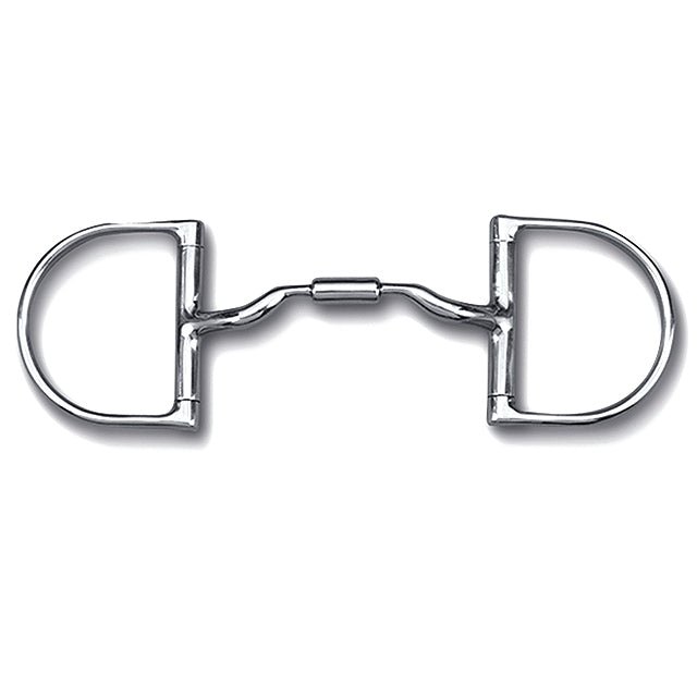 Toklat Myler 3 3/8" Medium Dee W/O Hooks W/ Low Port Comfort Snaffle