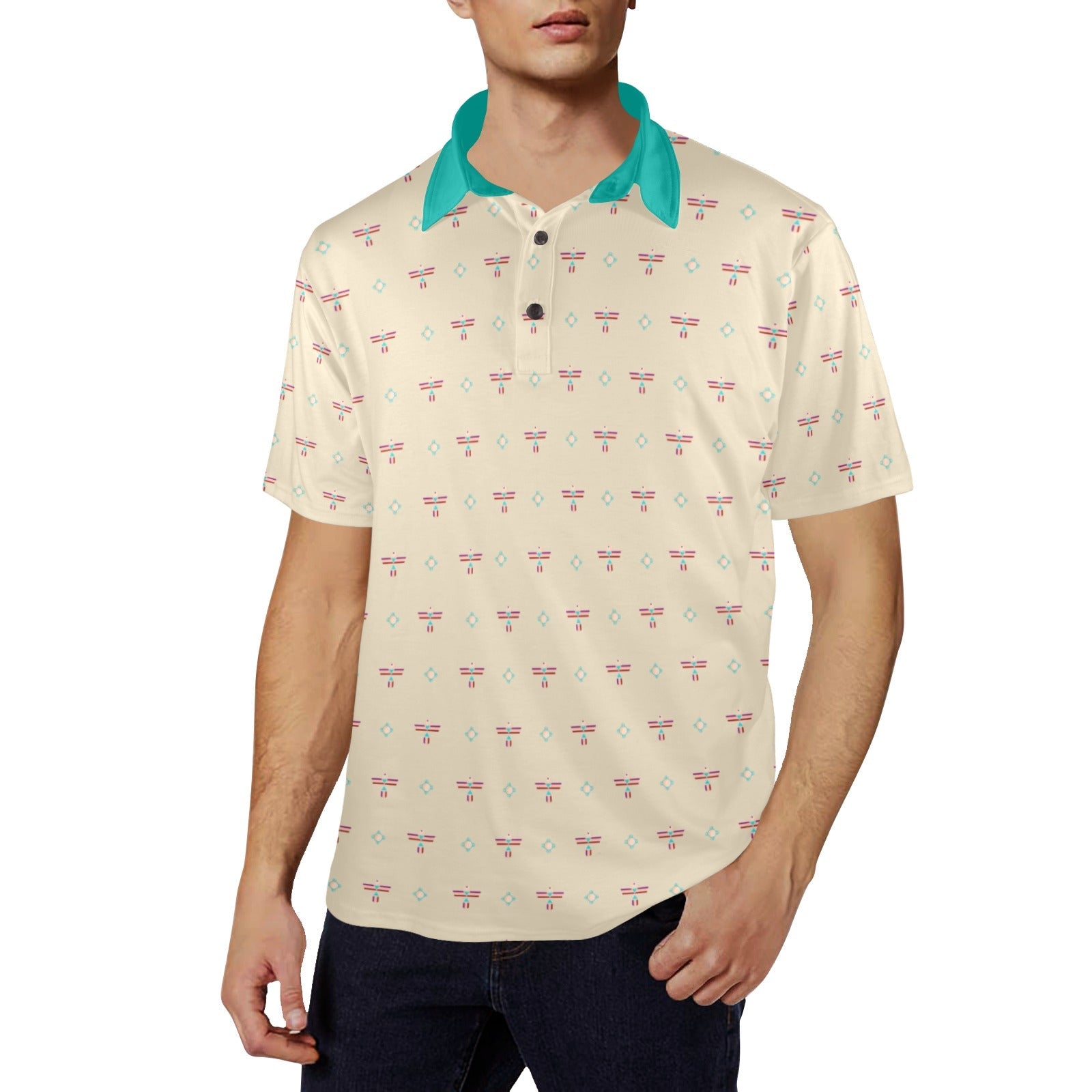 Baha Ranch Thunderbird Polo Style Shirt by Baha Ranch Western Wear