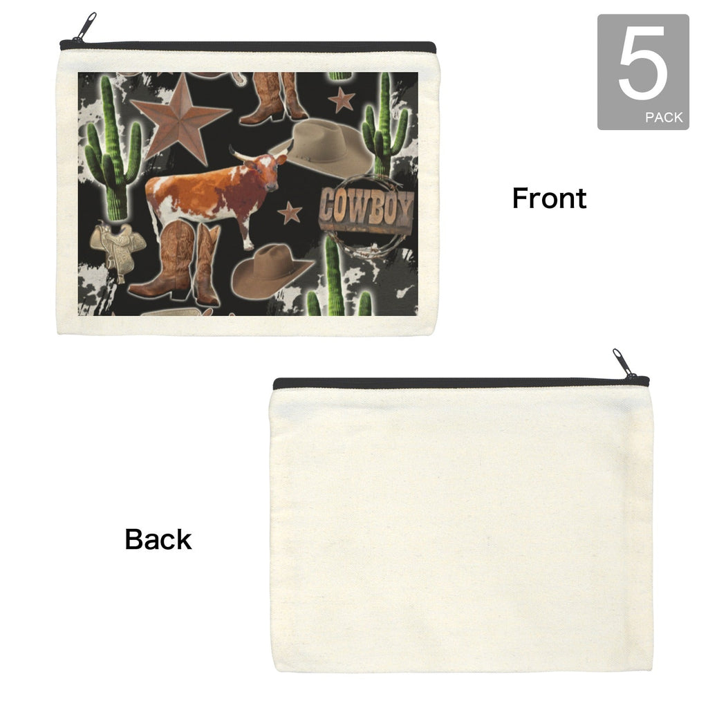 Baha Ranch Western Cosmetic Bag Pack of 5 Made in America by Baha Ranch Western Wear - product image 4
