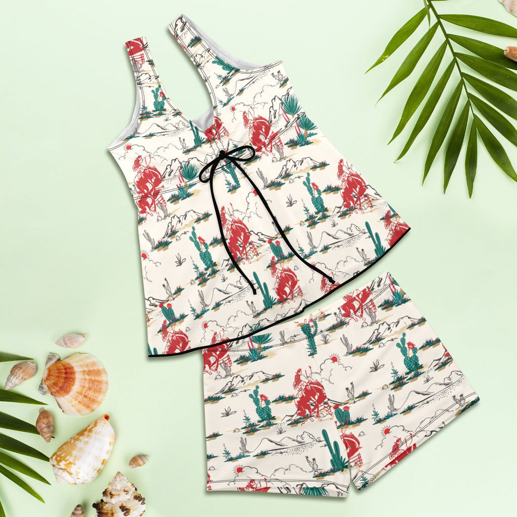 Baha Ranch Desert Rodeo Tankini & Boy Shorts Swim Set by Baha Ranch Western Wear - product image 4