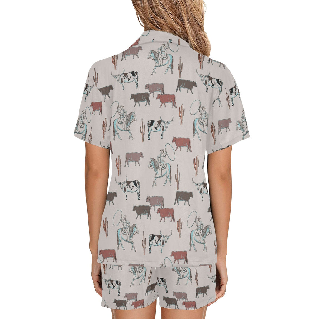 Baha Ranch Cattle Drive Women's Western Pajama Set by Baha Ranch Western Wear - product image 4