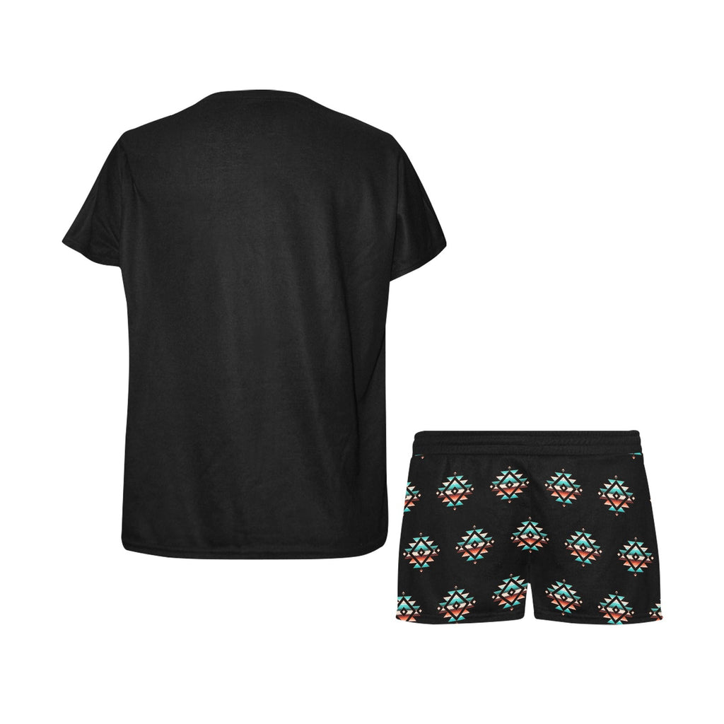 Baha Ranch Native Buffalo Women's Western Top and Short Pajama Set by Baha Ranch Western Wear - product image 4