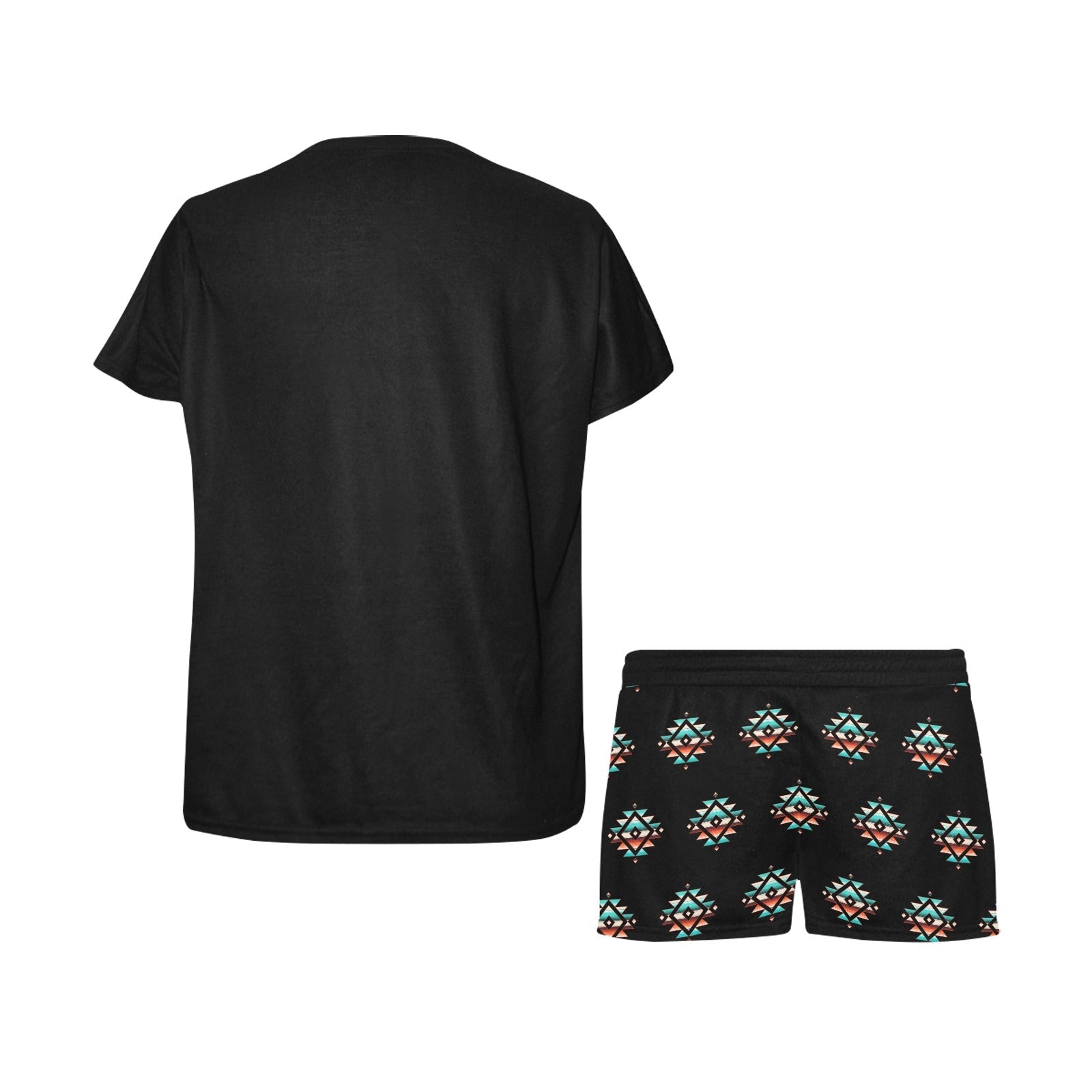 Baha Ranch Native Buffalo Women's Western Top and Short Pajama Set by Baha Ranch Western Wear - product image 4