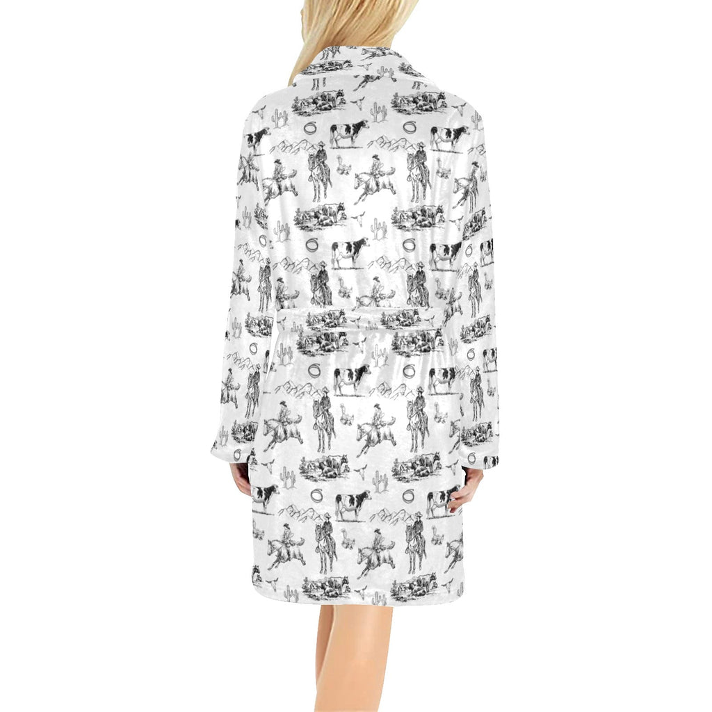 Baha Ranch Ranch Life Women's Western Bath Robe by Baha Ranch Western Wear - product image 5