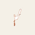 8 Ft Hilason Horse Halter Basic Poly Rope With Lead Tan